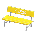 Plastic Bench Animal Crossing New Horizons | ACNH Critter - Nookmall