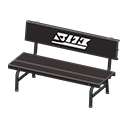 Plastic Bench Animal Crossing New Horizons | ACNH Critter - Nookmall