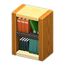 Wooden-Block Bookshelf Animal Crossing New Horizons | ACNH Critter - Nookmall