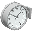 Double-Sided Wall Clock