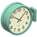 Double-Sided Wall Clock