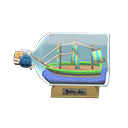 Bottled Ship Animal Crossing New Horizons | ACNH Critter - Nookmall