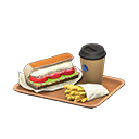 Caprese Sandwich Set Animal Crossing New Horizons | ACNH Critter - Nookmall