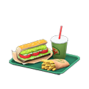 Veggie Sandwich Set Animal Crossing New Horizons | ACNH Critter - Nookmall