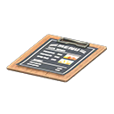 Clipboard Animal Crossing New Horizons | ACNH Critter - Nookmall