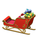 Toy Day Sleigh Animal Crossing New Horizons | ACNH Critter - Nookmall
