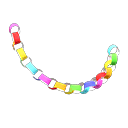 Paper-Chain Ceiling Garland Animal Crossing New Horizons | ACNH Items - Nookmall