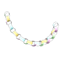 Paper-Chain Ceiling Garland Animal Crossing New Horizons | ACNH Items - Nookmall