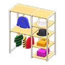 Midsized Clothing Rack Animal Crossing New Horizons | ACNH Critter - Nookmall