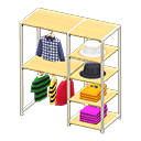 Midsized Clothing Rack Animal Crossing New Horizons | ACNH Critter - Nookmall