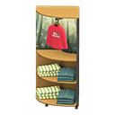 Corner Clothing Rack Animal Crossing New Horizons | ACNH Critter - Nookmall