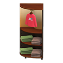 Corner Clothing Rack Animal Crossing New Horizons | ACNH Critter - Nookmall