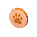 Paw-Print Doorplate