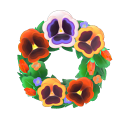 Pansy Wreath DIY Recipe