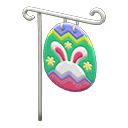 Bunny Day Garden Flag Animal Crossing New Horizons | ACNH Critter - Nookmall