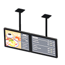 Dual Hanging Monitors Animal Crossing New Horizons | ACNH Items - Nookmall