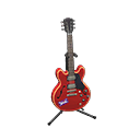 Electric Guitar Animal Crossing New Horizons | ACNH Critter - Nookmall