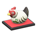 Zodiac Rooster Figurine Animal Crossing New Horizons | ACNH Critter - Nookmall