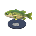 Black Bass Model Animal Crossing New Horizons | ACNH Critter - Nookmall