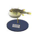 Blowfish Model Animal Crossing New Horizons | ACNH Critter - Nookmall