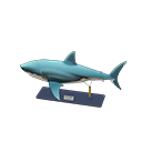 Great White Shark Model Animal Crossing New Horizons | ACNH Critter - Nookmall