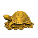 Gold Turtle Figurine Animal Crossing New Horizons | ACNH Critter - Nookmall