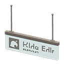 Hanging Guide Sign Animal Crossing New Horizons | ACNH Items - Nookmall