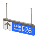 Hanging Guide Sign Animal Crossing New Horizons | ACNH Items - Nookmall