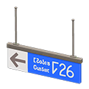 Hanging Guide Sign Animal Crossing New Horizons | ACNH Items - Nookmall