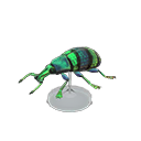 Blue Weevil Beetle Model Animal Crossing New Horizons | ACNH Critter - Nookmall