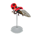 Ladybug Model Animal Crossing New Horizons | ACNH Critter - Nookmall