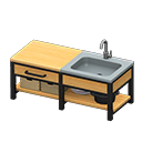 Ironwood Kitchenette Animal Crossing New Horizons | ACNH Critter - Nookmall