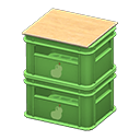 Stacked Bottle Crates Animal Crossing New Horizons | ACNH Critter - Nookmall