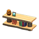 Log Decorative Shelves Animal Crossing New Horizons | ACNH Critter - Nookmall