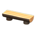 Log Bench Animal Crossing New Horizons | ACNH Critter - Nookmall