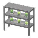 Glowing-Moss-Jar Shelves