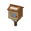Tiny Library Animal Crossing New Horizons | ACNH Critter - Nookmall