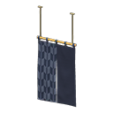 Vertical Split Curtains Animal Crossing New Horizons | ACNH Items - Nookmall
