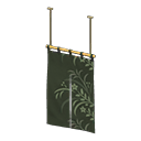 Vertical Split Curtains Animal Crossing New Horizons | ACNH Items - Nookmall
