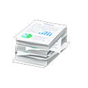 Document Stack Animal Crossing New Horizons | ACNH Critter - Nookmall
