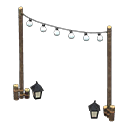 Plain Party-Lights Arch Animal Crossing New Horizons | ACNH Critter - Nookmall