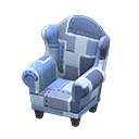 Patchwork Chair Animal Crossing New Horizons | ACNH Critter - Nookmall