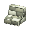 Patchwork Sofa Chair Animal Crossing New Horizons | ACNH Critter - Nookmall