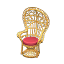 Peacock Chair Animal Crossing New Horizons | ACNH Critter - Nookmall
