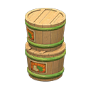 Stacked Senmaizuke Barrels DIY