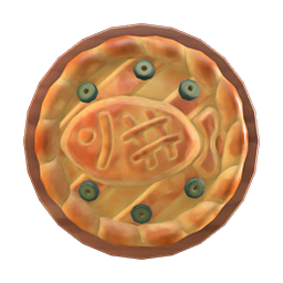 Buy Sea-Bass Pie DIY Animal Crossing New Horizons | ACNH Items - Nookmall