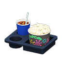 Popcorn Snack Set Animal Crossing New Horizons | ACNH Critter - Nookmall