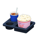 Popcorn Snack Set Animal Crossing New Horizons | ACNH Critter - Nookmall