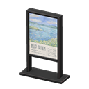Poster Stand Animal Crossing New Horizons | ACNH Critter - Nookmall
