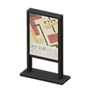 Poster Stand Animal Crossing New Horizons | ACNH Critter - Nookmall